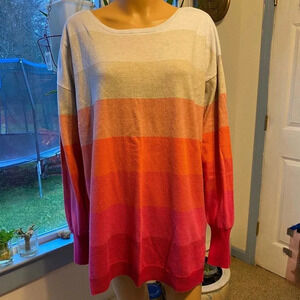 Liz Claiborne Comfortable Beautiful Color Sweater Women Size XLT
